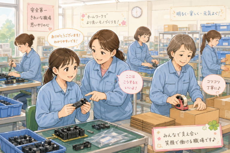 豊田市の軽作業求人|未経験の女性でも安心して始められる理由